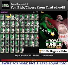 VIDEOGAME Topps WWE Slam 26 -