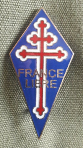 Insigne perchoir france libre - insigne,