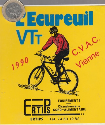 Autocollant sport cyclisme - autocollant., sport.