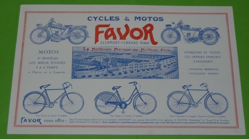 Carte publicite 1922 1930 - publicite, 1922-1930