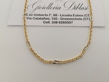 18K OR JAUNE BLANC Chaîne