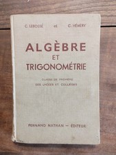 Algèbre Et Trigonométrie -