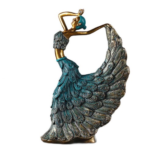Figurine femme résine - figurine, en