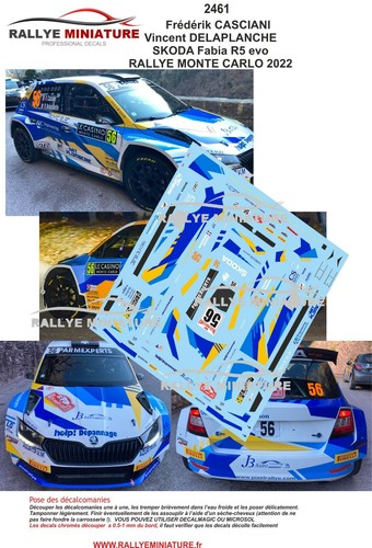 Decals ref 2461 skoda - ref,