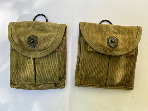 Paire pochettes m1 ww2 - pochettes, us