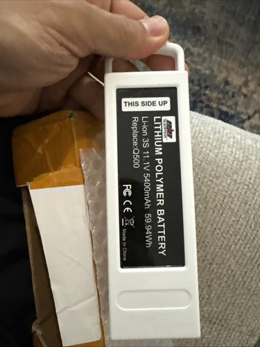 5400mah 3s 5c - 11.1v, lipo