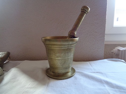 Grand mortier pilon - grand,