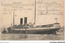 AVIP8-0395-BATEAU - Chaouia - Nouveau paquebot français de la cie paquet