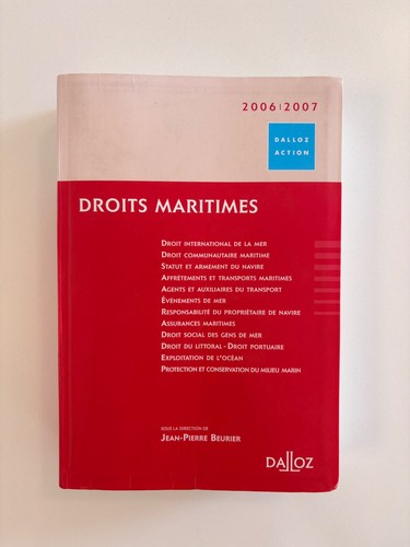 Droits maritimes 2006 2007 - droits, 2006-2007