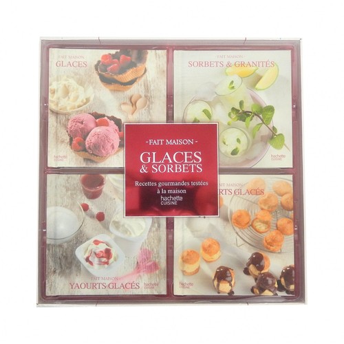 Coffret mini livres glaces - 4, mini-livres