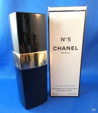 FLACON DE PARFUM  CHANEL N° 5 , 50 ml etui de vaporisateur rechargeable vide