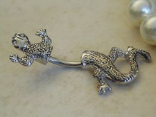 Clear Cubic Zirconia Eyed