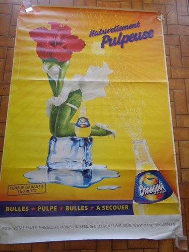 Grande affiche publicitaire - affiche,