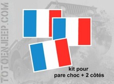 POCHOIR STENCIL MARQUAGE KIT DRAPEAUX PARECHOC AILE FFL 2DB 3"  jeep willys m201