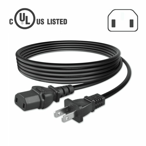 Prong power cord cable - 2m,