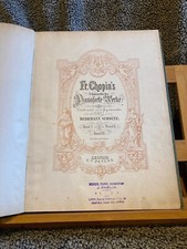 Frédéric Chopin Oeuvres complètes pour piano volume 3 Hermann Scholz ed. Peters