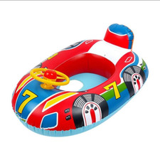Bouée Voiture gonflable enfants jeu de piscine eau Bébé Flotteur Siège Bateau