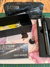 Storm vaporizer pen nouvelle version V3, embout verre, noir, très bon état. 