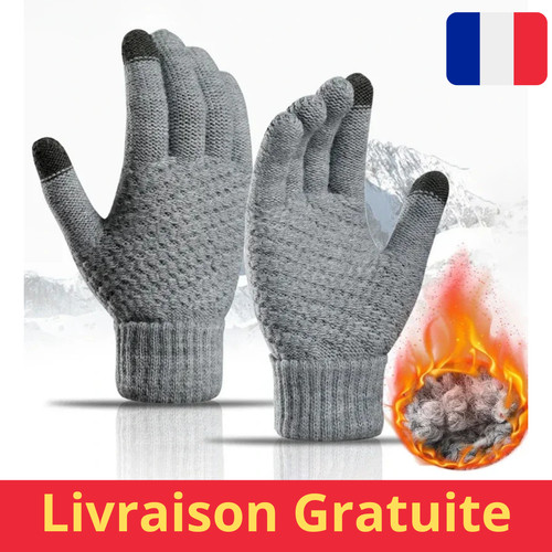 Gants hiver tactiles hommes - gants,