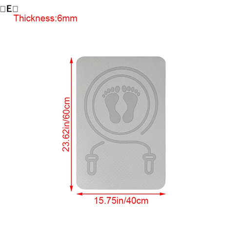 Tapis saut corde - saut, 6mm