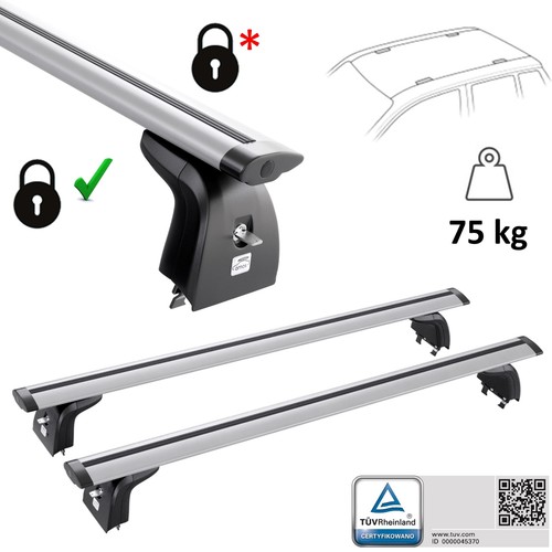 Barres toit aluminium - de,