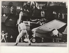 HELLCAT US NAVY  PORTE AVION AVIATION  AERONAUTIQUE 24 x 18 cm