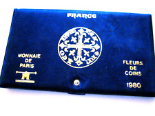 @  Boitier Fleurs de Coins 1980   ( Sans les Pièces )  @