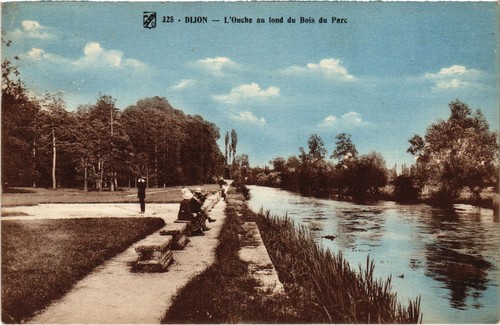 Cpa dijon ouche fond du - dijon, l'ouche