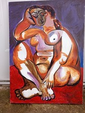 tableau huile  sur toile