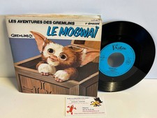 45T Livre-Disque Les Aventures des Gremlins Le Mogwaï Ades 1 er Episode Desailly