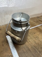 Ancien pot lait aluminium - pot,