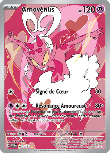 Carte pokémon amovénus - pokémon,