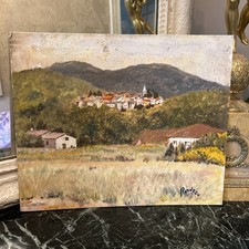 Tableau Huile Sur Panneau