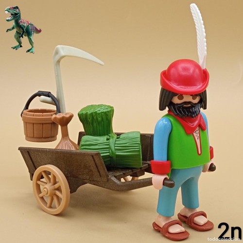 Playmobil charrette paysan - playmobil, charrette-paysan