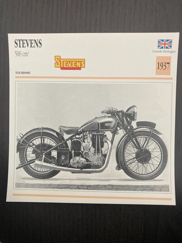 Carte fiche moto - carte,