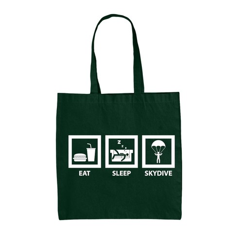 Eat sleep parachute toile - parachute,