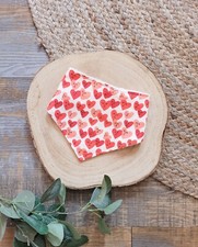 bavoir bandana en coton et