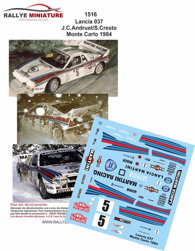 Decals ref 1516 - ref, lancia