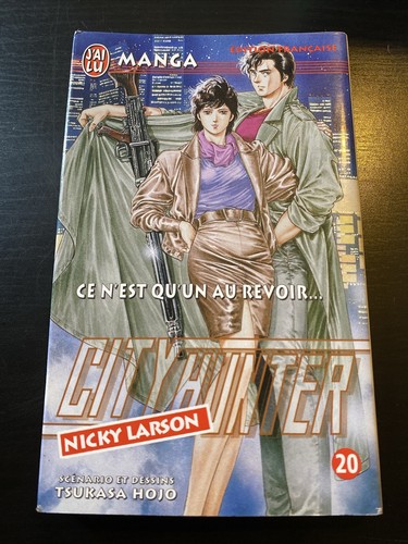 Manga city hunter nicky larson - nicky,