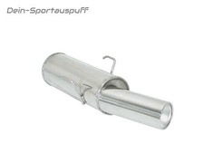 Ragazzon Inox Échappement Sport Citroen Saxo 1.1l 37kW 102mm Rond Roulé