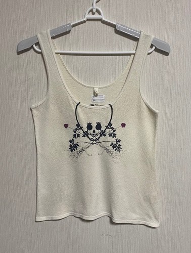 Débardeur vintage blanc