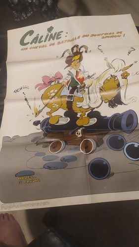 Poster caline spirou - poster,