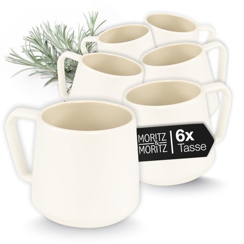 Lot tasses café en - de, 6