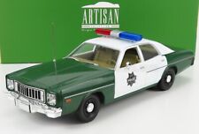 PLYMOUYH FURY HAZZARD POLICE  1975 19116 GREENLIGHT 1/18