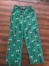 Boys Size 4 Unk NBA Boston Celtics Pajama Pj Green Pants Rondo 9