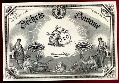 Ancienne etiquette boite - ,