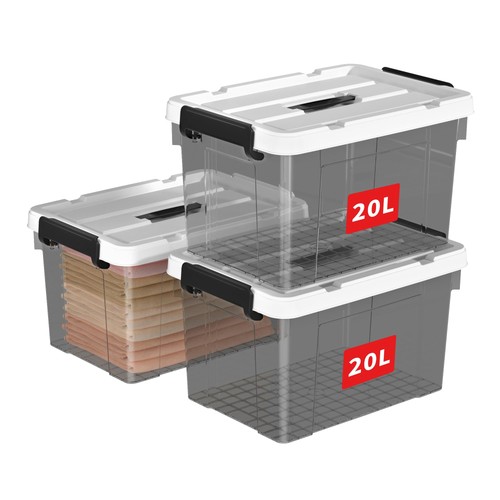 20l boîte rangement bac - boîte,