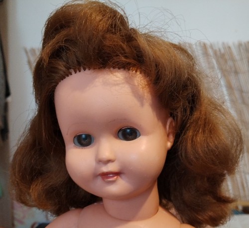 Ancienne poupee polyflex - poupee,