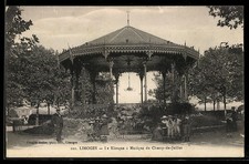 CPA Limoges, le kiosque á