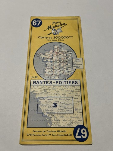 Michelin carte routière 67 - michelin,